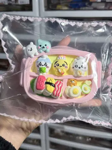 치이카와 (먼작귀) 초 대형 도시락 보야보야 주머니 스퀴즈