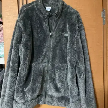 Champion 플리스 자켓 그레이