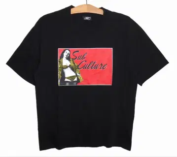 컨디션 최상 SC Subculture 서브컬처 레오파드 걸 T셔츠