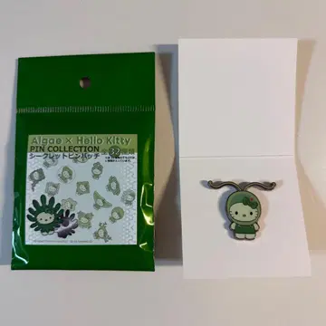 오사카 간사이 만박 일본관 Algae 헬로키티 핀 배지 코나미도리무시