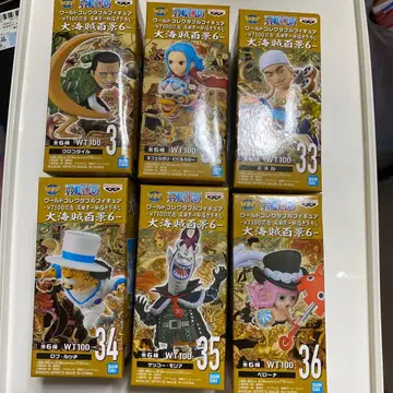 원피스 월드 콜렉터블 피규어 대해적백경 6