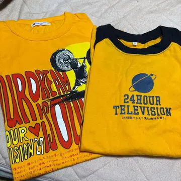 24HOUR TELEVISION 스태프 T셔츠 아라시 오노 사토시