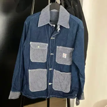 POINTER BRAND 커버올 히코리 스트라이프 USA제 38