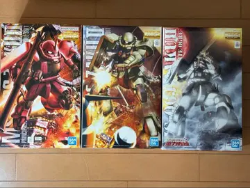 [ 미조립 ] MG 자쿠 3종 세트