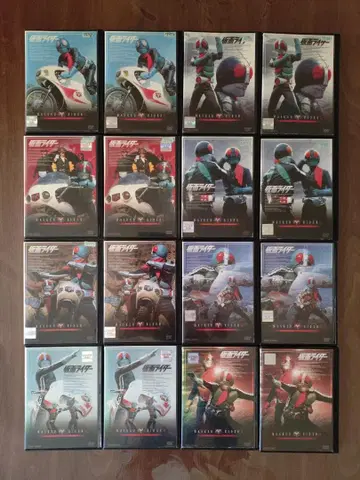 가면라이더 전 16권 세트 렌탈업 DVD