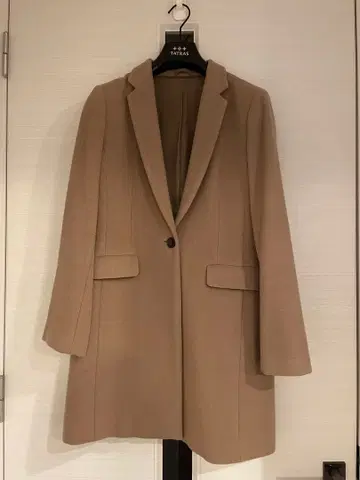 ANAYI 체스터 코트 베이지 카멜 M 38