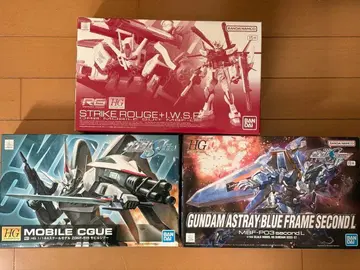 [ 미조립 ] SEED계 HG/RG 건담 프라모델 3종 세트