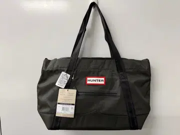 HUNTER 새상품 헌터 나일론 미디엄 탑 클립 토트