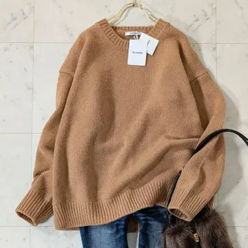 미사용 슬로우 SLOANE 사이즈 5 5G 지롱 라무 캐시미어 니트