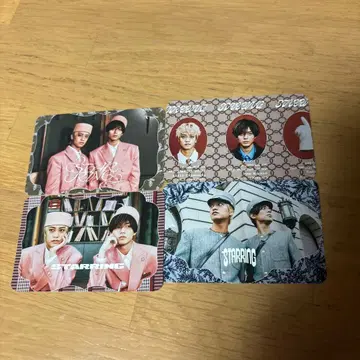 King & Prince 킹프리 STARRING 트레이딩 카드 4장 세트