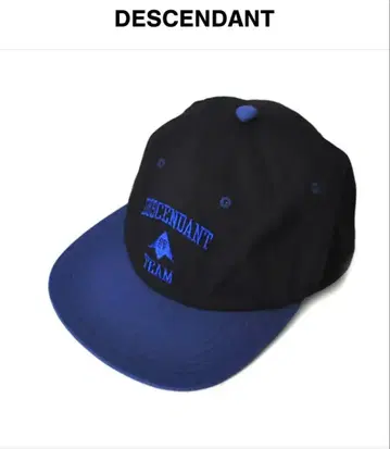 DESCENDANT TEAM 6PANEL BLACK