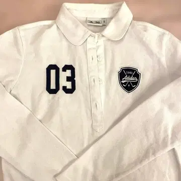 아디다스 화이트 피케 셔츠 03