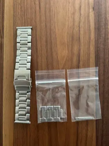 스테인리스 스틸 실버 메탈 벨트