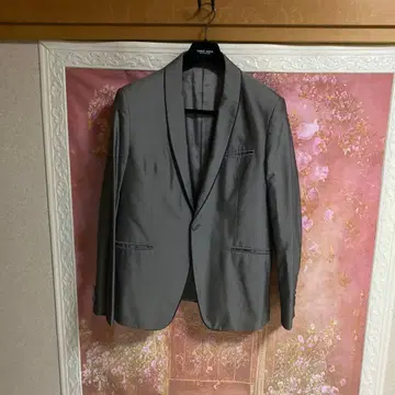 EMPORIO Armani 실버 그레이 이브닝 자켓 54