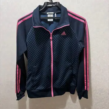 adidas 여성용 s 사이즈 저지 상의 도트 무늬