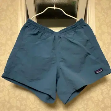 파타고니아 파랑 숏팬츠