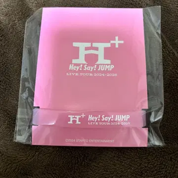 Hey! Say! JUMP H+ 핑크 치넨 유리 응원봉 러버 밴드
