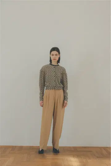 CLANE 클라네 베이직 턱 팬츠