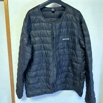 몽벨 스페리오 다운 라운드넥 자켓 블랙 L [ 최종 가격 ]