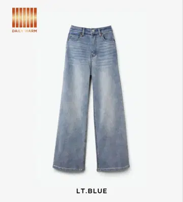 coca 이번 시즌!! DAILY WARM 속기모 데님 와이드 팬츠