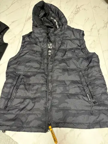 BURTLE 5034 후디 베스트 XXL 어반 블랙