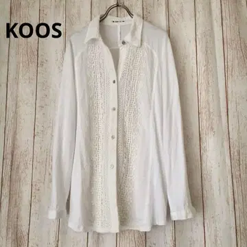 KOOS 티셔츠 셔츠 레이스