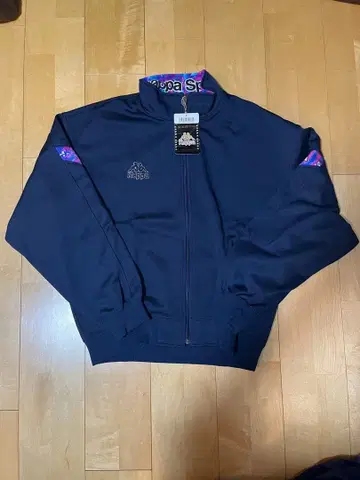 Kappa 트랙 자켓 저리 네이비 택 포함 새상품 짧은 기장 90s