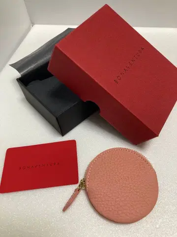 BONAVENTURA 코랄 핑크 코인 케이스