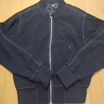 HARE 네이비 집업 점퍼