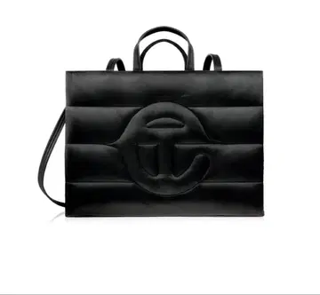 telfar Medium Puff Shopper - Black