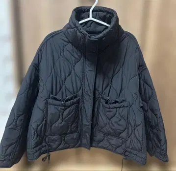 ZARA 블랙 퀼팅 자켓