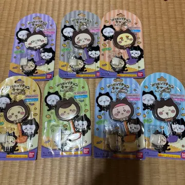 반다이 치이카와 할로윈 사양 아크릴 키링 7개 세트