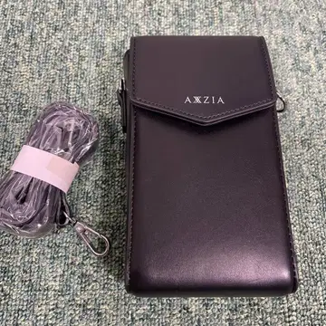AXXZIA 스마트폰 숄더백 블랙