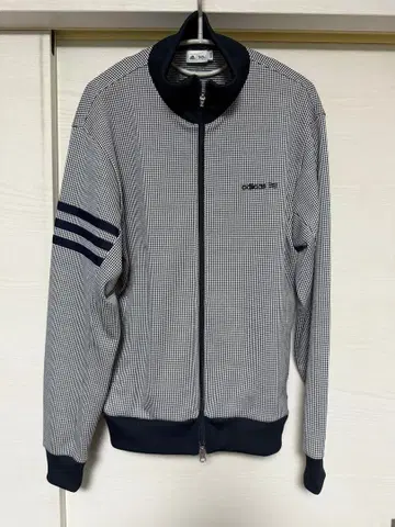 adidas 골프 체크 무늬 집업 자켓 O 사이즈 새상품급