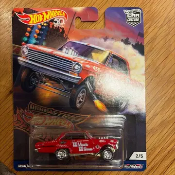 핫휠 드래그 스트립 데몬즈 시보레 노바