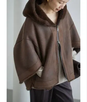 LOU ANDREA/루안드레아 ECO FUR BZ 에코 퍼 블루종