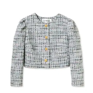 스프링 트위드 자켓 lily brown