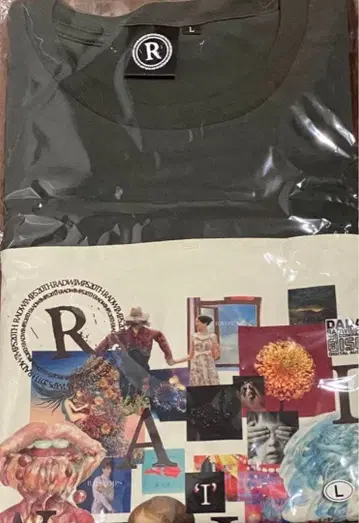 RADWIMPS 특별전 싱글 자켓 콜라주 T셔츠 L 사이즈