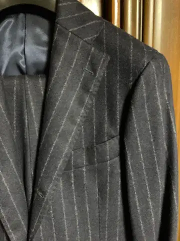 [ BEAMSF ] 폭스 브라더스 초크 스트라이프 수트 44