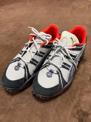 Puma 러닝화 그레이/오렌지