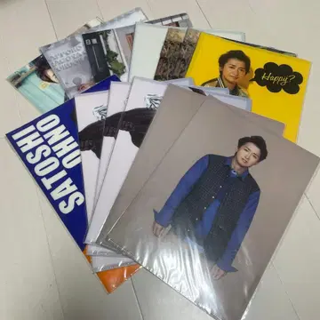 오노 사토시 클리어 파일 13장 세트