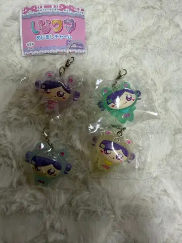 [ 미개봉 ] 시나곰 메지루시 참 4종 세트 세미 컴플리트