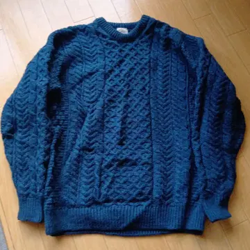 [새상품급] 인버아란 트래디셔널 아란 니트