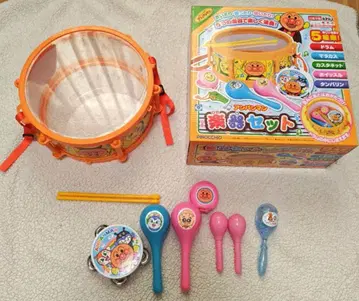 호빵맨 북과 악기 세트