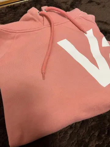 VANS 핑크 후드티 M 사이즈