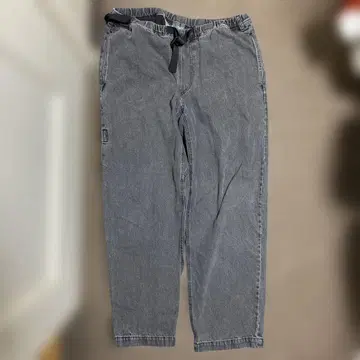 FREAK'S STORE 그레이 스트레이트 팬츠 L 사이즈