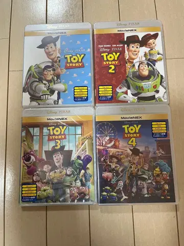 토이 스토리 MovieNEX 1 2 3 4 세트