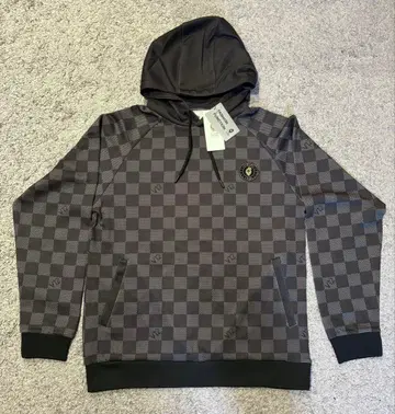 택 포함 새상품 V12 VTWELVE 후드티 사이즈 L 블랙