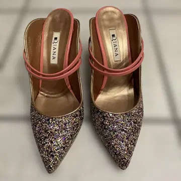 DIANA 글리터 하이힐 펌프스 다이애나