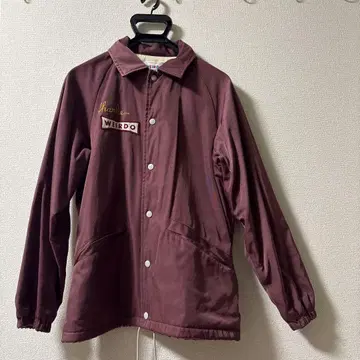 WEIRDO GROWN-UP 버건디 자켓